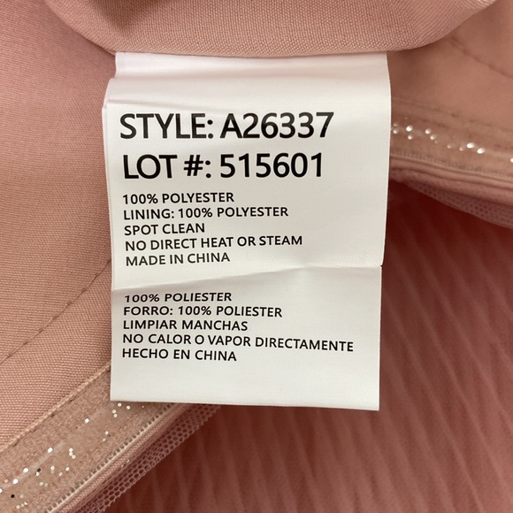 NWT AQUA Cut Out Ruffle Tiered Gown Dress Size 4 - Picture 8 of 8